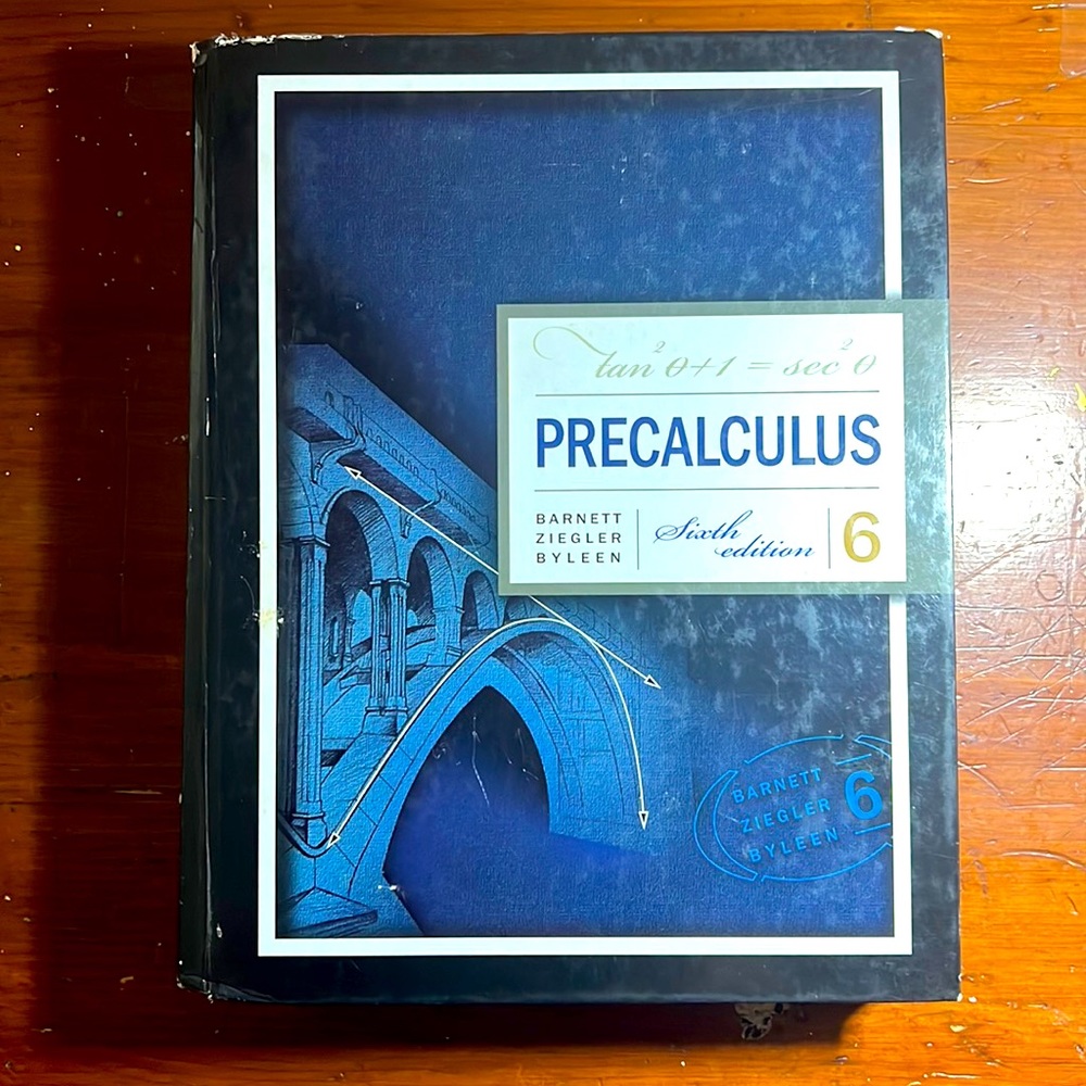 McGraw Hill Precalculus Textbook Sixth edition